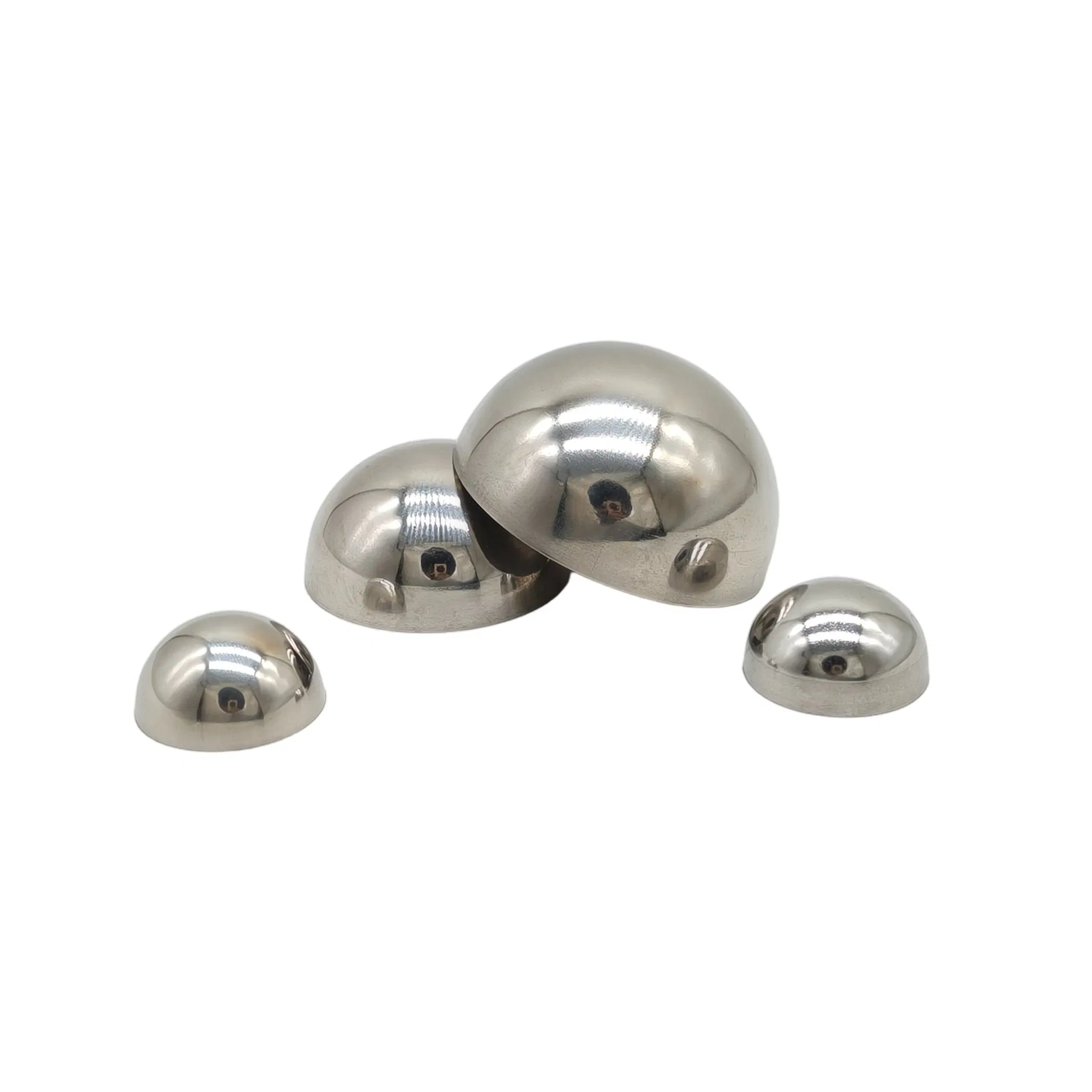 Architectural Metalwork Polished Stainless Steel Half Sphere Decor