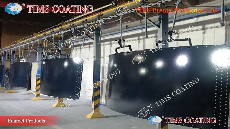 Enamel Coating Production Line with High Efficiency Low Consumption
