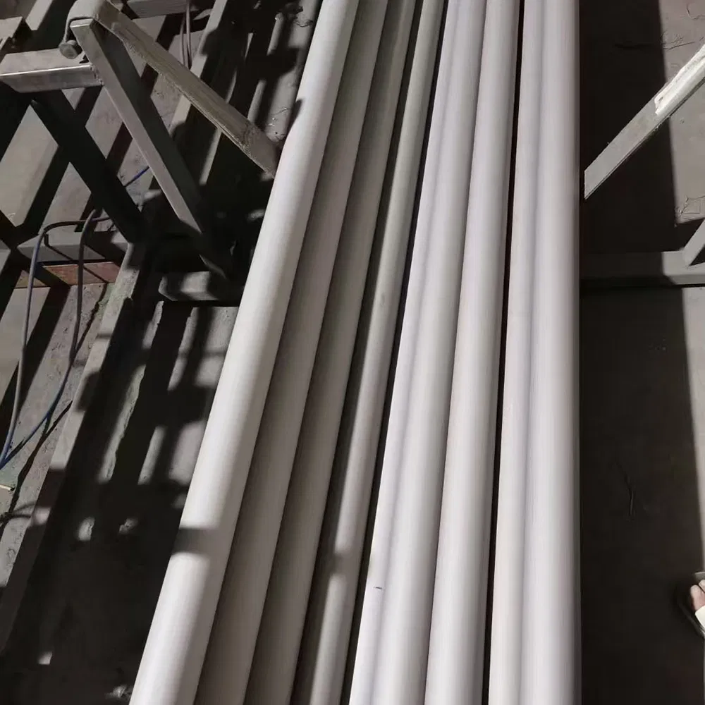 1-12m Length ASTM JIS 304 2205 Welded Round Stainless Steel Pipe for Cabinets