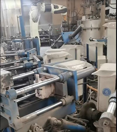 High-Efficiency Gravity Casting Production Line with Automatic Casting Machine for Metal Components