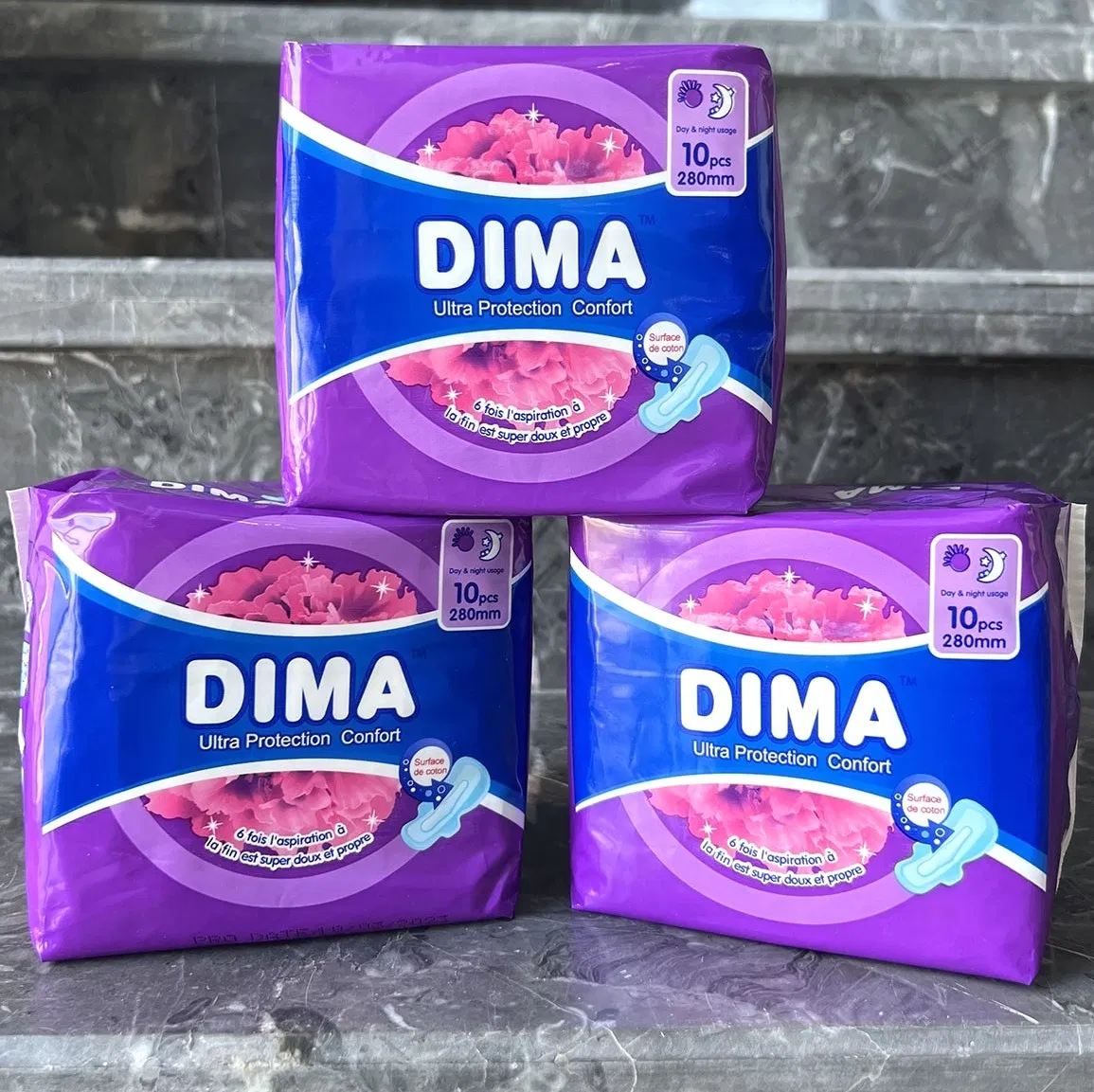 Factory Wholesale Ultra-Thin with Rapid-Dry Surface Sanitary Pads