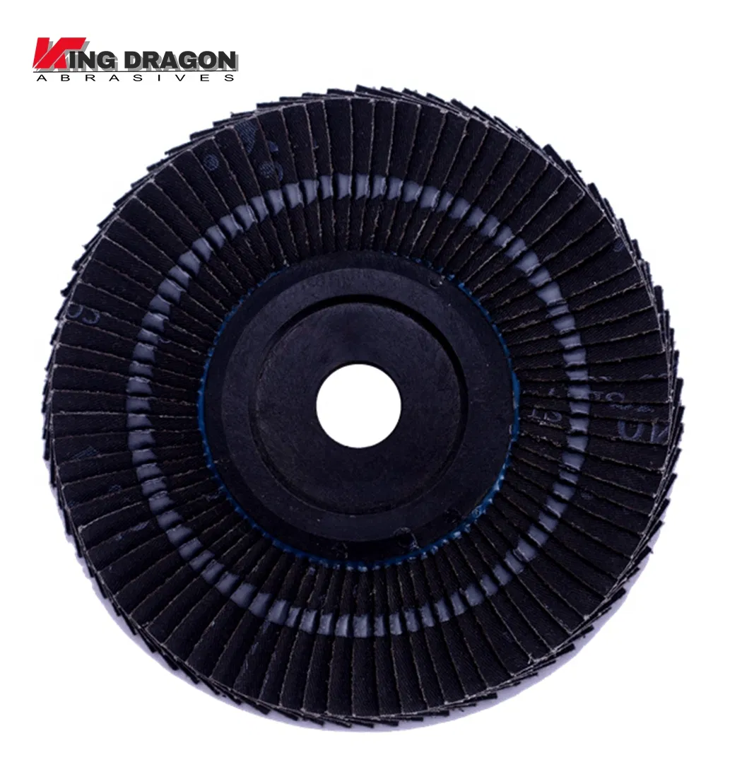 7" Abrasive Flower Shape Flexible Flap Discs Alumina Oxide Hardware Tools Grit 80 T27 High Performance for Rust Removal