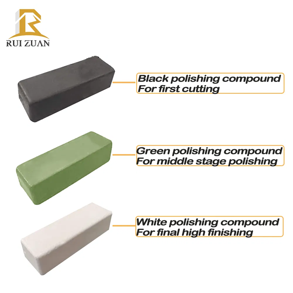 Aluminum Oxide Polishing Wax Metal Polishing Compound Fine Polishing for Stainless Steel Aluminum Copper Glass Jewelry Polishing