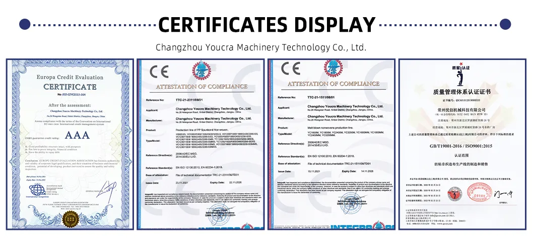 Certificates