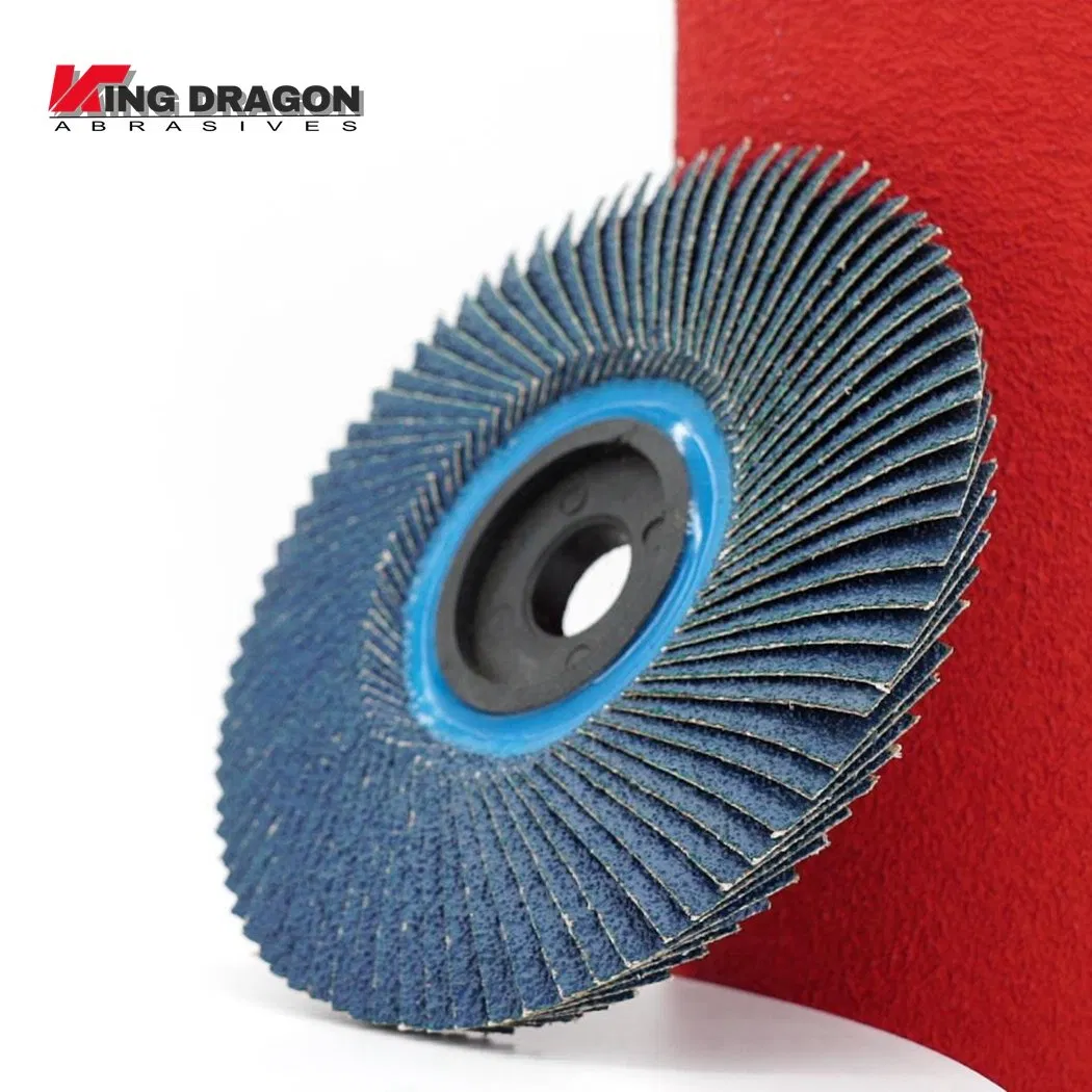 7" Abrasive Flower Shape Flexible Flap Discs Alumina Oxide Hardware Tools Grit 80 T27 High Performance for Rust Removal