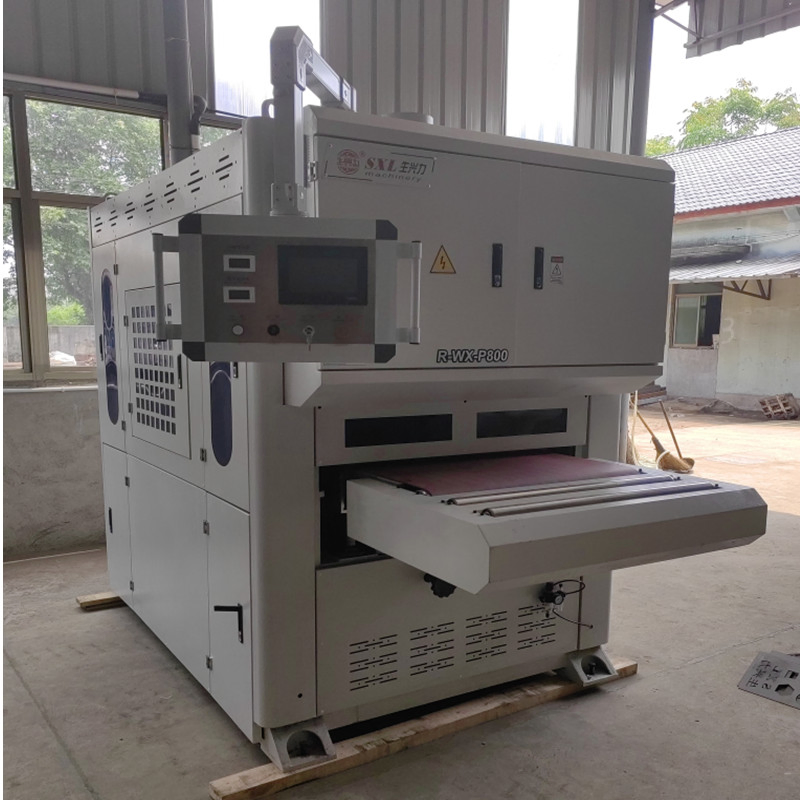 800mm Sheet Metal Laser Cut Edge Rounding Chamfering Deburring Machine