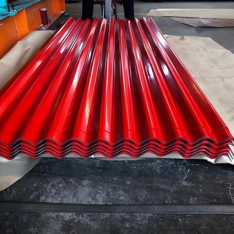 Colored Coated Corrugated Pre-Painted Galvanized Steel Roof Sheet