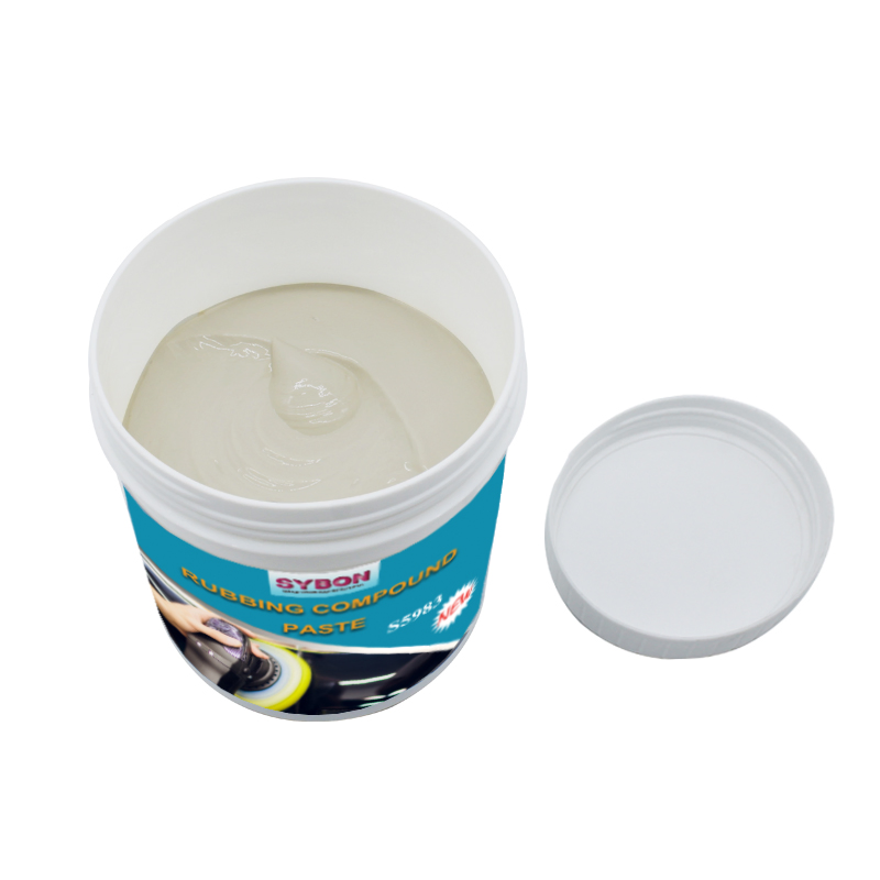 Water Borne Rubbing Compound Paste Good Cutting Strength Eliminates Scratches Quickly for 2-Step Car Polishing Process