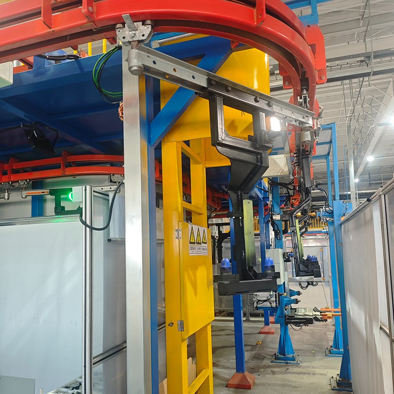 High Efficiency Deposition Spraying Production Line Spray Painting Equipment