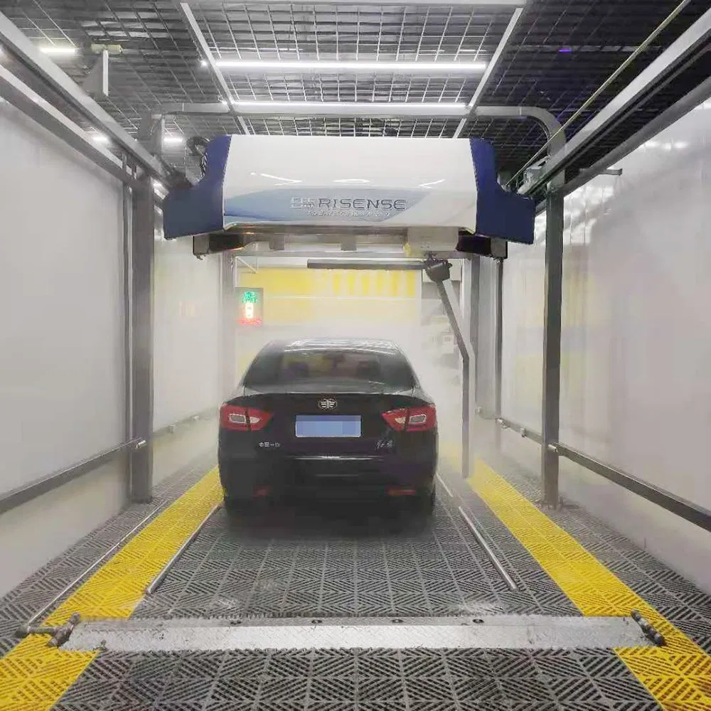 Robotic high pressure car cleaning system