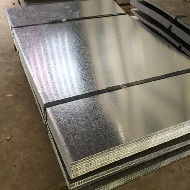 12 Feet Gi Sheet Price Flat Galvanized Metal Sheet for Roofing