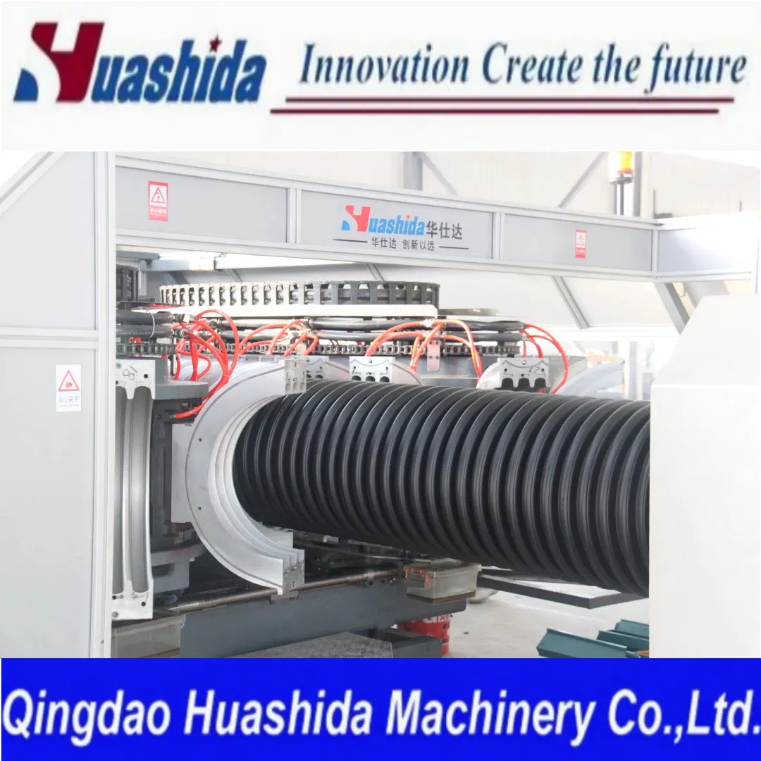 High-Efficiency PP/HDPE Single &amp; Double Wall Corrugated Pipes Production Line