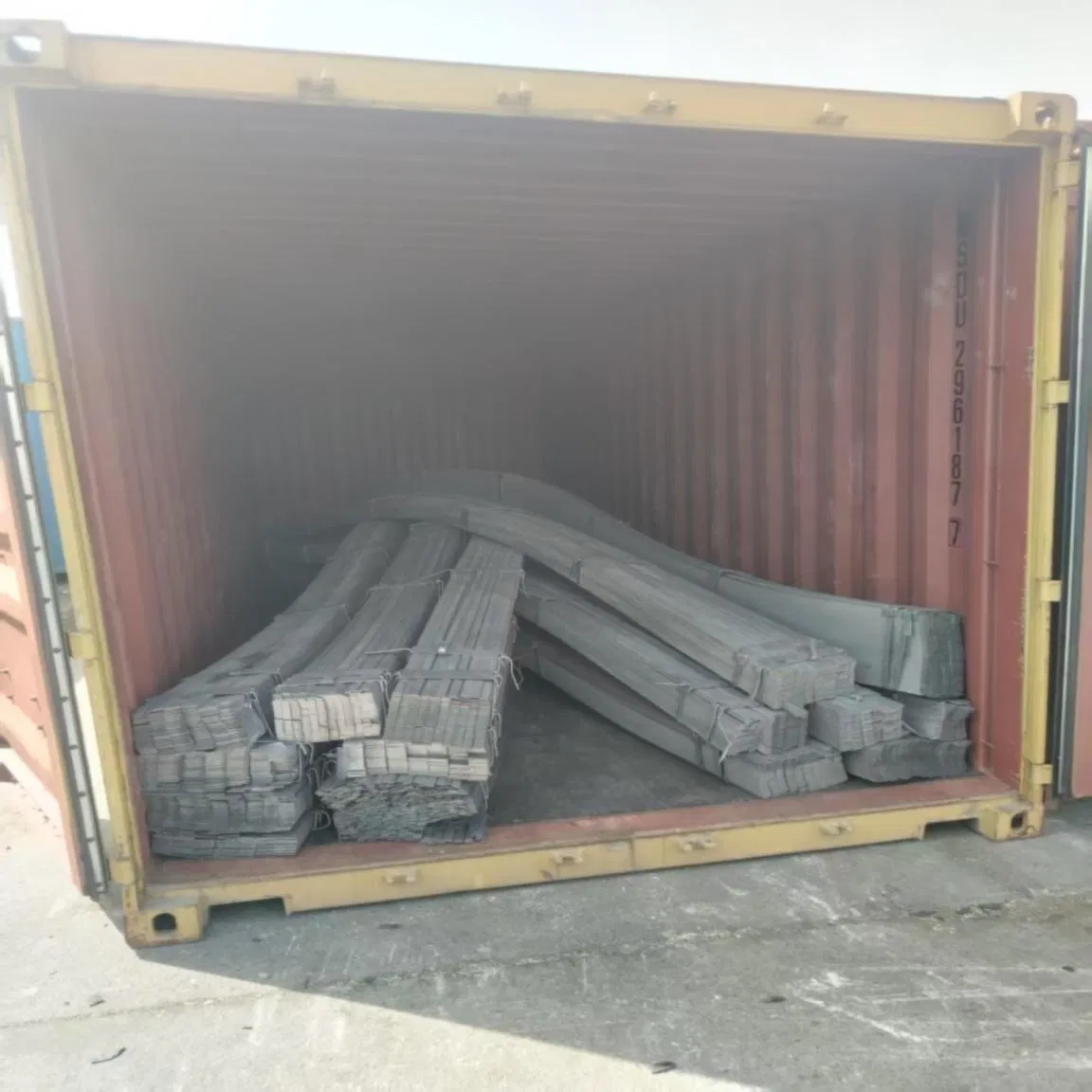 Hot Rolled Flat Bar Barra Plana Acero Plano Acier Plat Flat Steel Bar