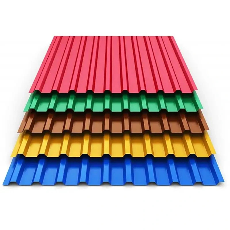 Dx51d Z275 Gi PPGI PPGL Color Coated Prepainted Galvanized Steel Metal Roofing Sheet