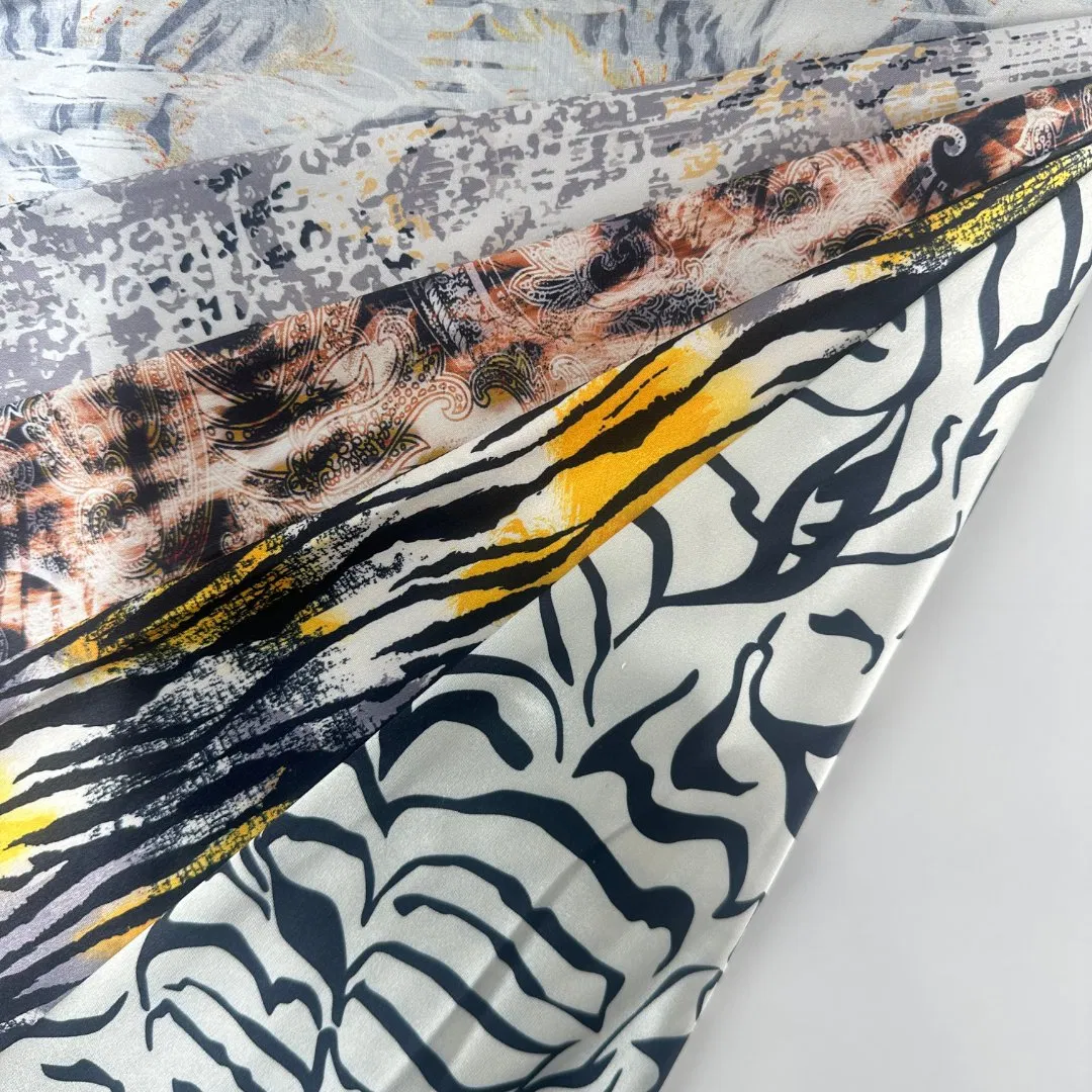 Comfortable Breathable and Moisture Absorbing Poly Blouse Satin