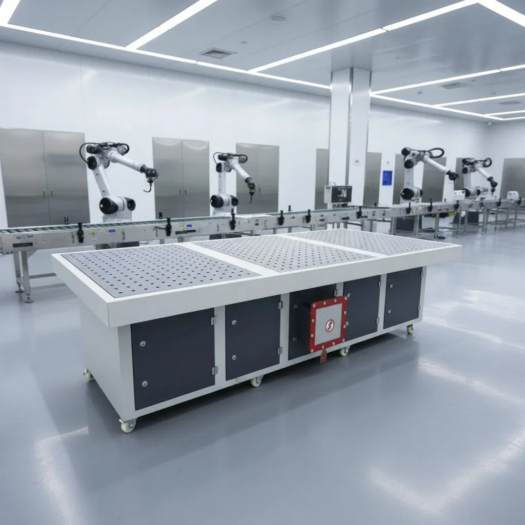 Industrial Sanding Downdraft Table High Efficiency Dust Extraction for Woodworking