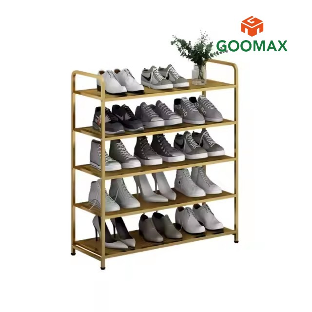 Goomax Stainless Steel Shoes Rack for Versatile Home Applications