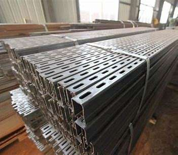 Galvanized Mild Steel C Type Channel Unistrut C Sections