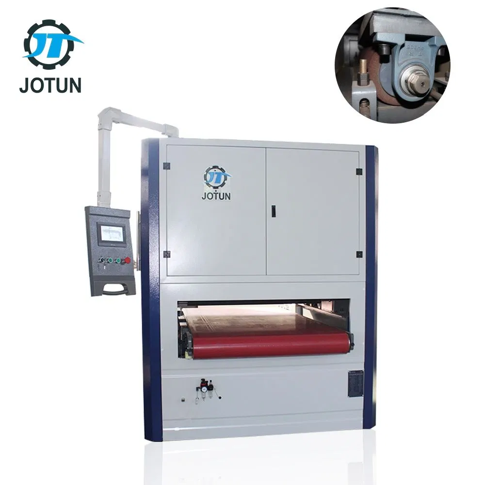 Automated Desktop Dual Station Stinless Steel Sheet Metal Deburring Machine