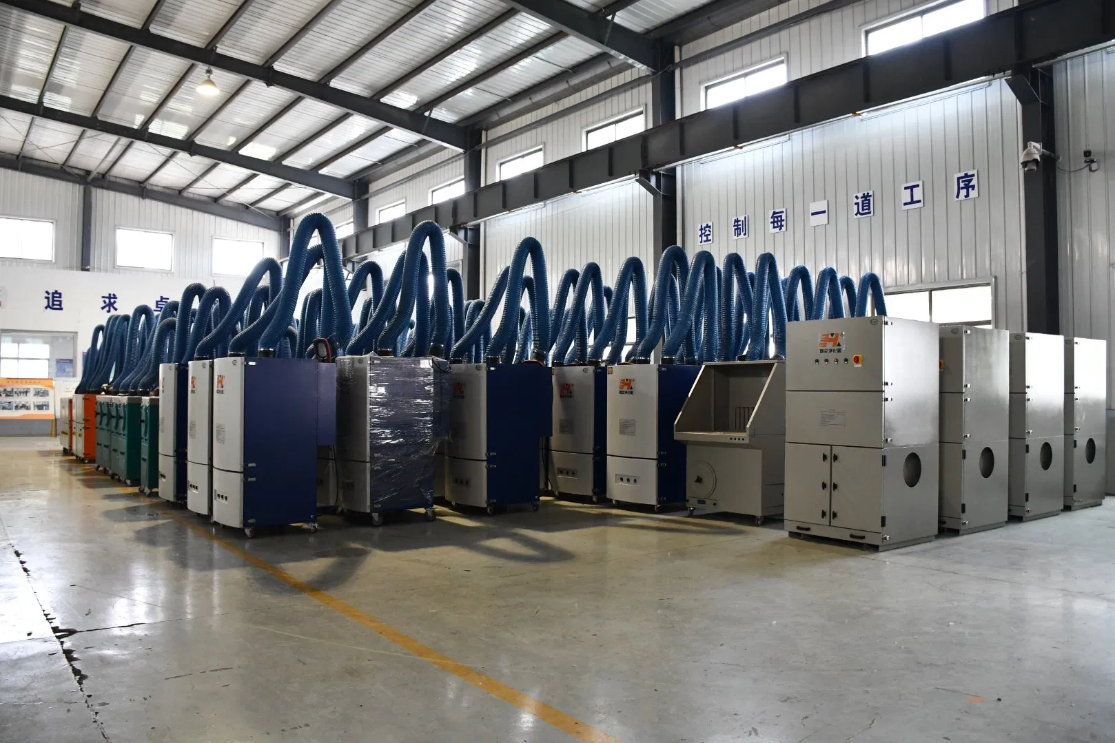 Comprehensive Dust Extraction and Air Purification System for Industrial Safety Compliance