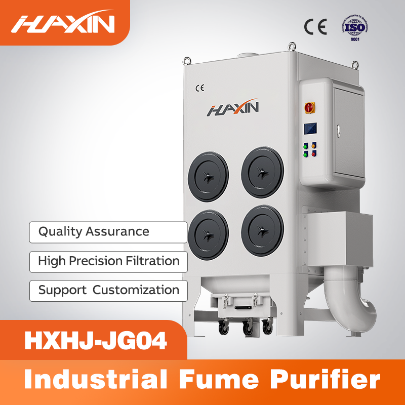 Hxhj-Jg06 Versatile 7.5kw Dust Collector/Fume Extraction Suitable for Cutting, Polishing, Soldering and Welding