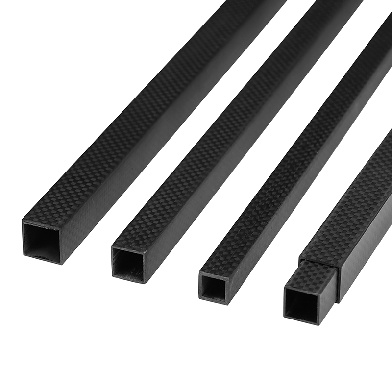3K Matte Glossy Surface Twill Plain Unidirectional Carbon Fibre Pipe Pole Tubing Carbon Fiber Tube