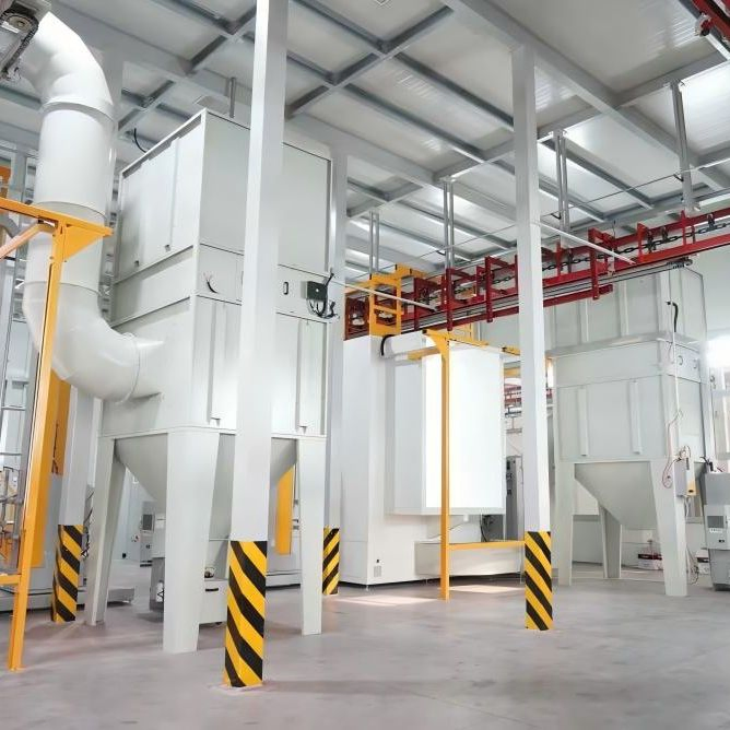 High-Efficiency Intelligent Powder Coating Production Line for Bumper