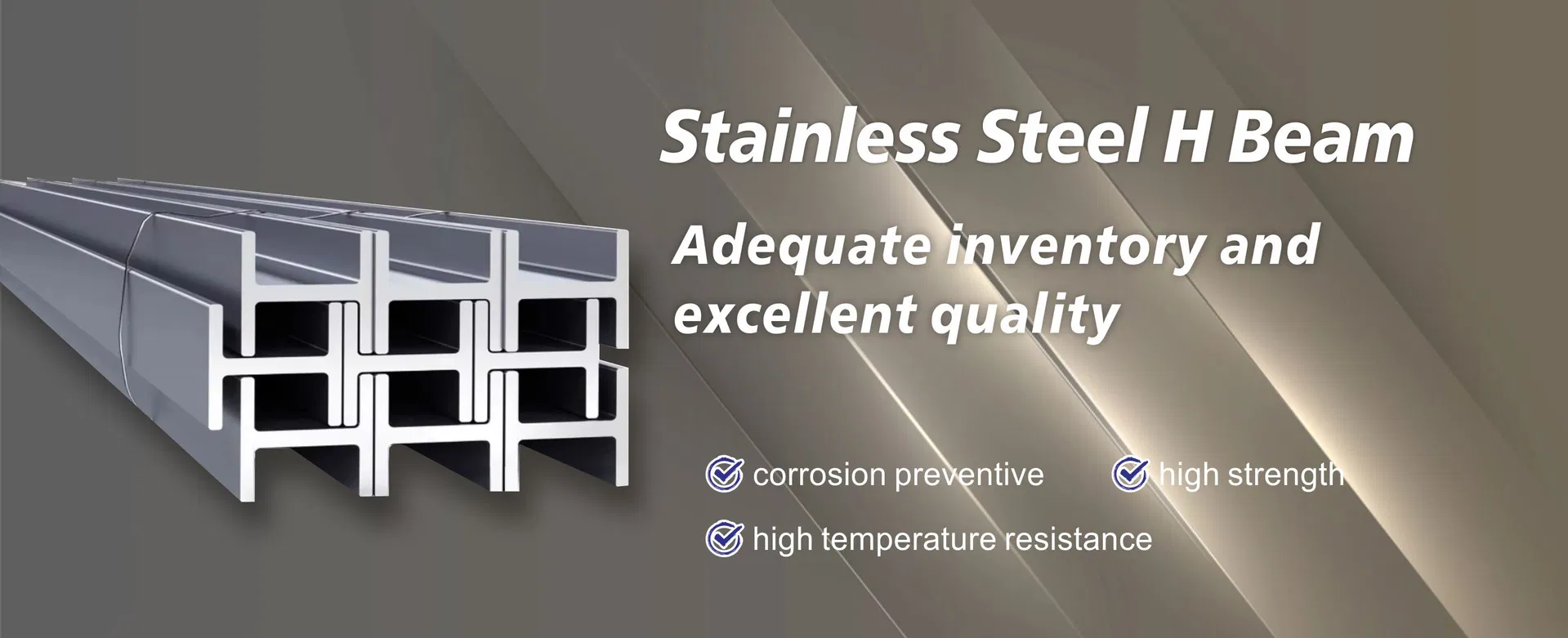 Stainless Steel H-Beam Banner