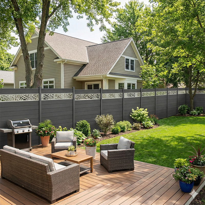 Villa Fence with Termite Resistance, Corrosion Resistance, and ISO9001 Certification