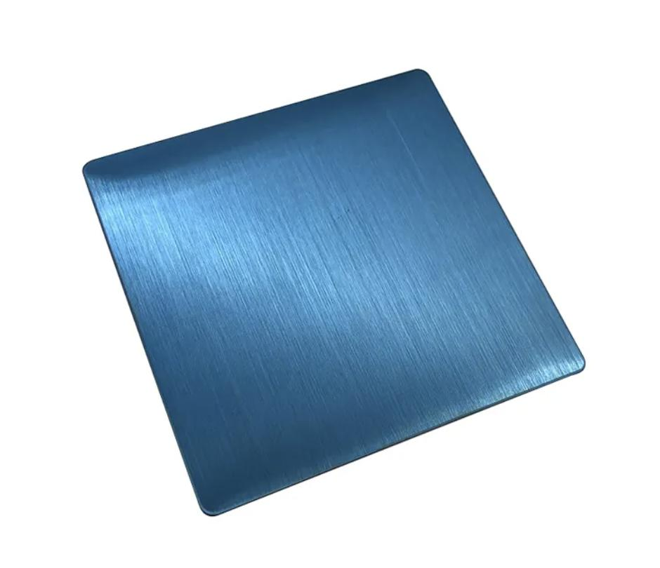 304 Titanium Coated Stainless Steel Sheet Hairline Finish Decorative Sheets