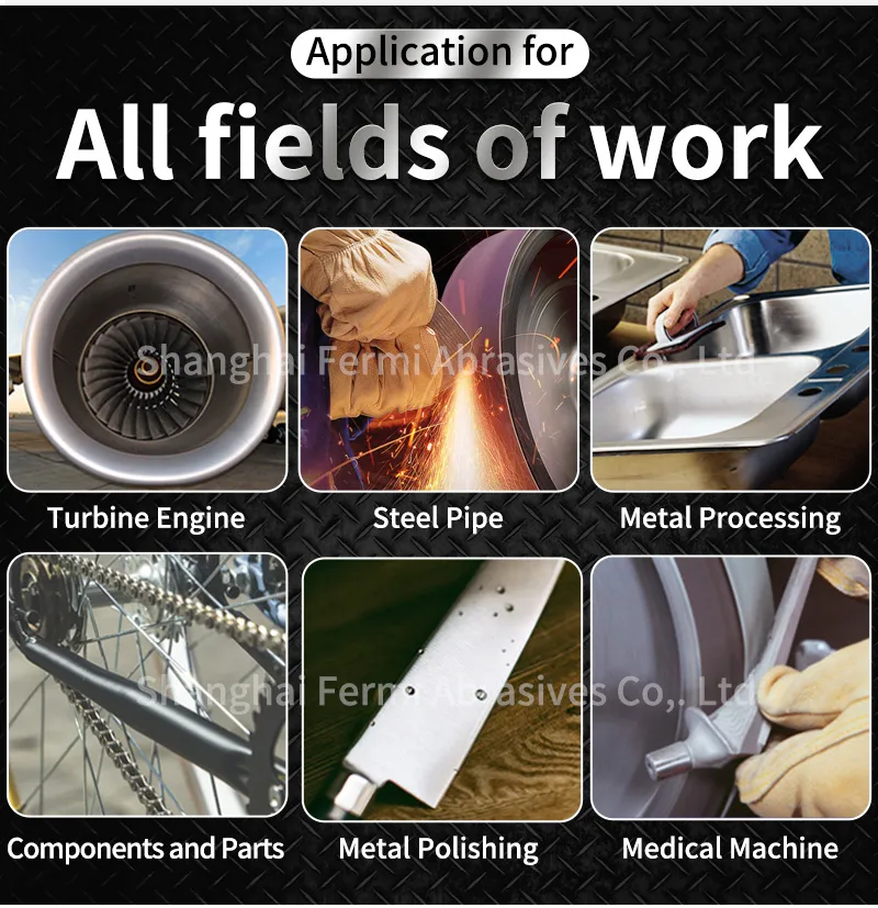 Purple Ceramic Abrasive Cloth