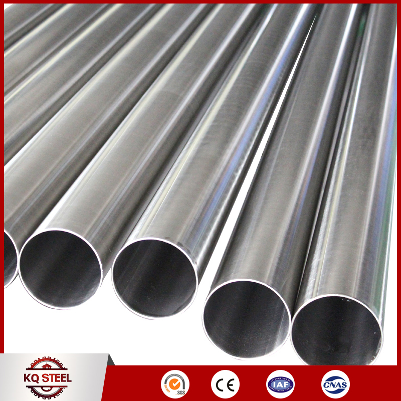 304 Decorative Ss Tube Mirror Brushed Round/Square for Building Railing