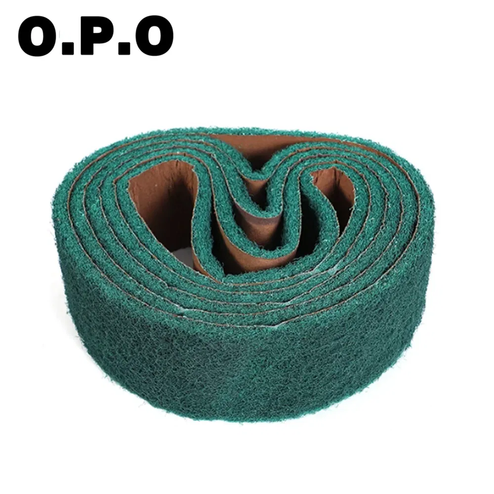 Hot Sale Non Woven Sanding Belt Nylon Abrasive Belt for Polishing Cloth Belt for Stainless Steel Polishing