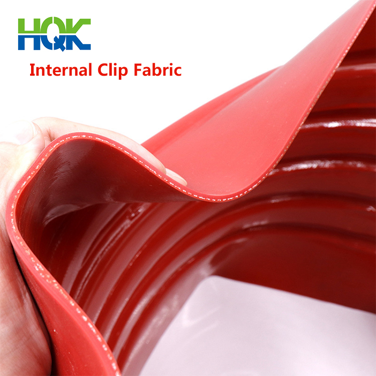 Large Diameter Wear-Resistant Braided Fabric Rubber Pipe High Pressure Silicone Braided Tube