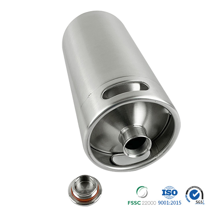 Hot Sale Home Office Food Grade Safe 75psi 64oz Stainless Steel Ice Nitro Portable Cold Brew Coffee Maker