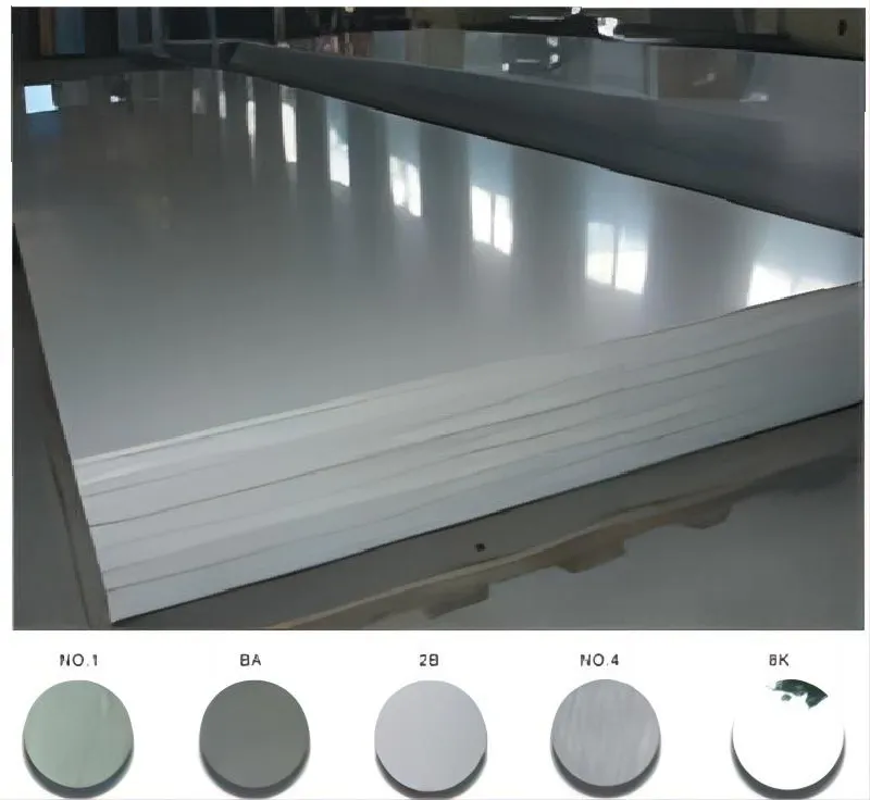 2B Finish Stainless Steel