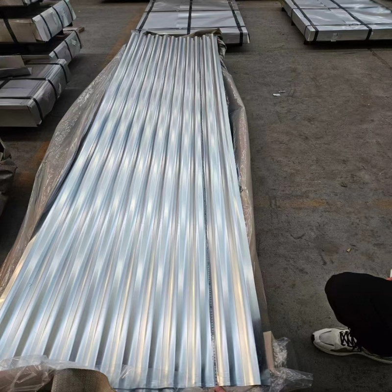High Quality Zinc Coated Corrugated Steel Roofing Sheet Factory Supply