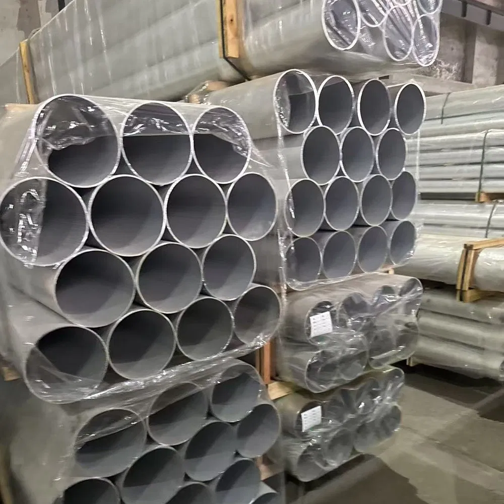 1-12m Length ASTM JIS 304 2205 Welded Round Stainless Steel Pipe for Cabinets