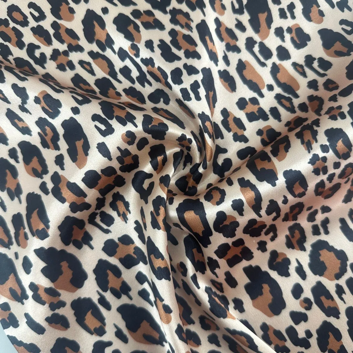 Comfortable Breathable and Moisture Absorbing Poly Blouse Satin