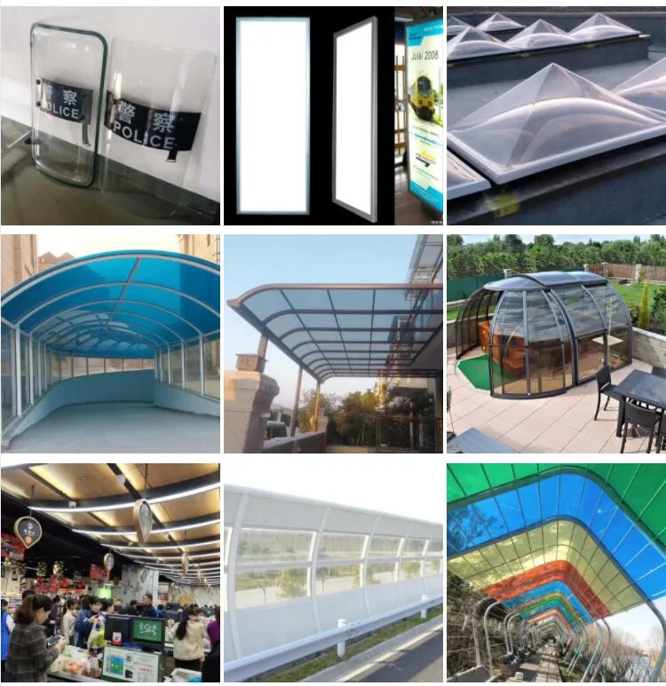 Polycarbonate Sheet Application