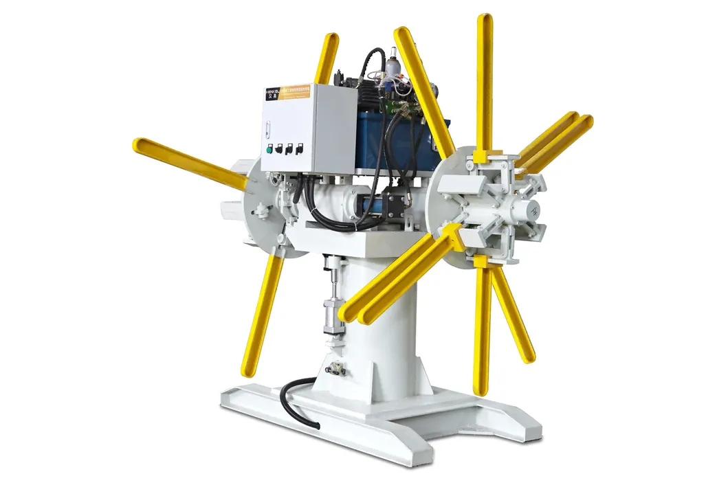 Automatic double uncoiler