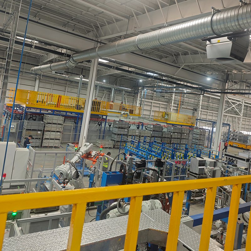 High Efficiency Deposition Spraying Production Line Spray Painting Equipment