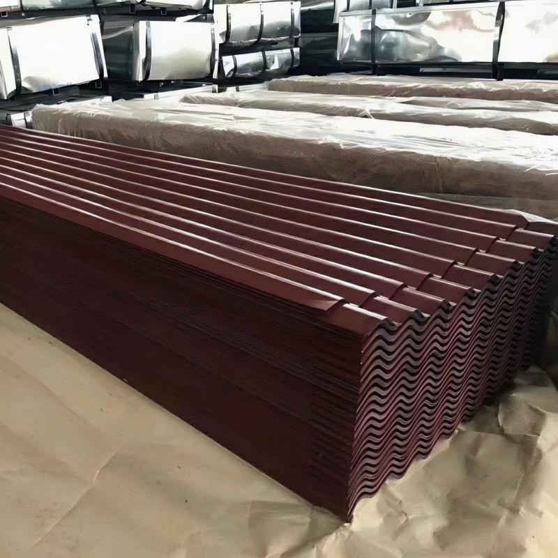 Colored Coated Corrugated Pre-Painted Galvanized Steel Roof Sheet