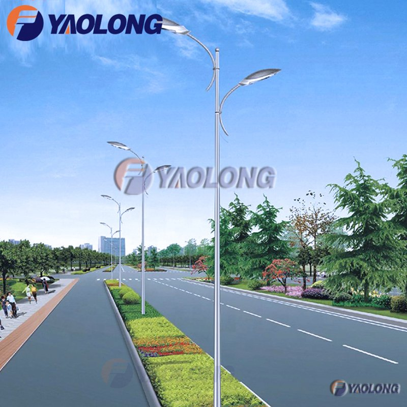 6m-12m Outdoor Stainless Steel Utility Pole Lights with Corrosion Resistance