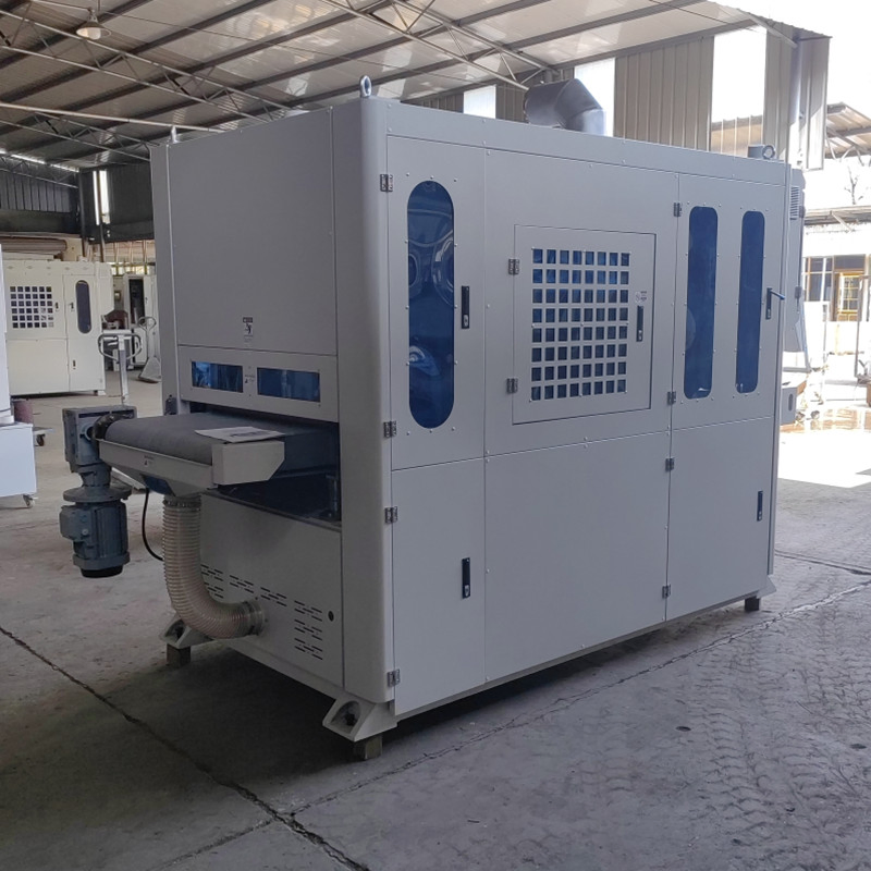 Metal Sheet Polishing Deburring Buffing Corner Rounding Equipment for Laser-Cut Parts