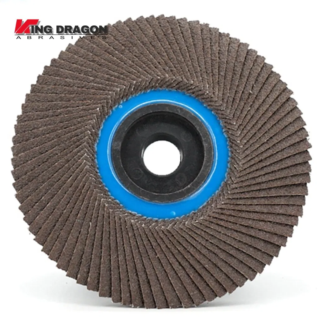 7" Abrasive Flower Shape Flexible Flap Discs Alumina Oxide Hardware Tools Grit 80 T27 High Performance for Rust Removal