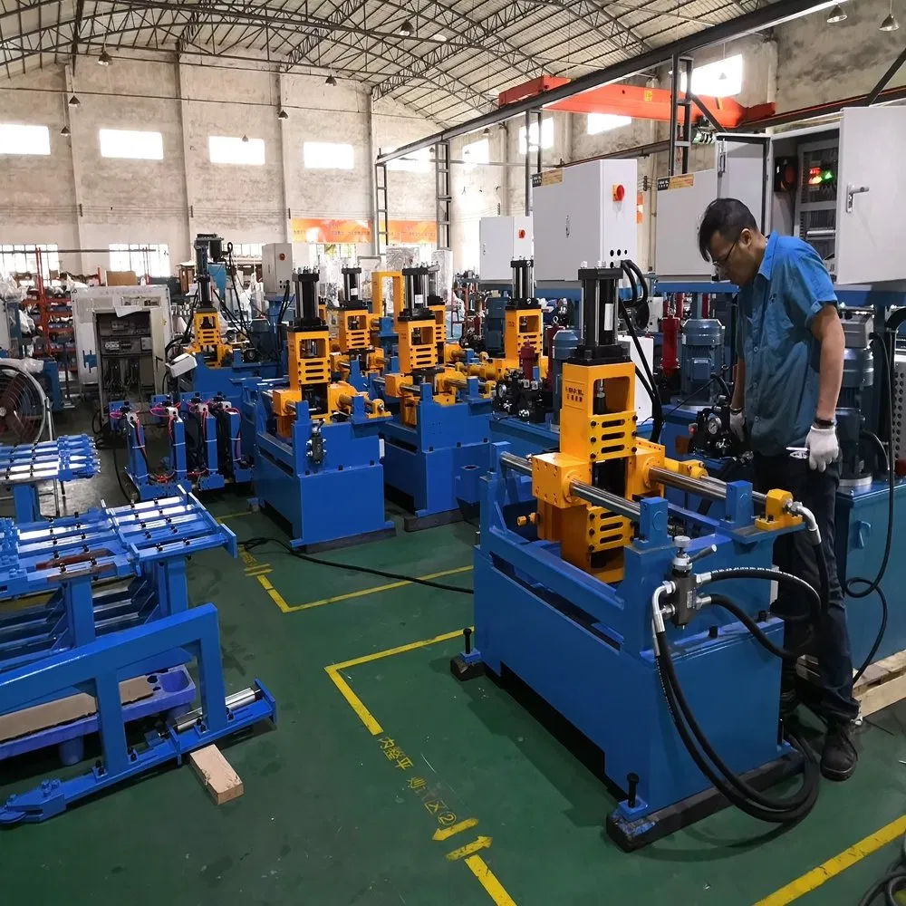 PLC-Controlled Hydraulic Steel Pipe Seam Leveling Equipment for High Precision