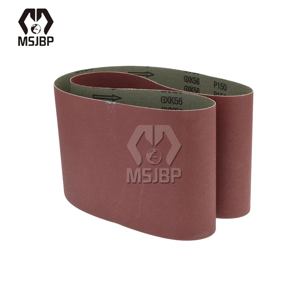 Msjbp Coated Sanding Belt China Wholesalers 150 / 400 Grits Sanding Abrasive Belt Tx33 Aluminium Oxide Abrasives Sanding Belts Expert
