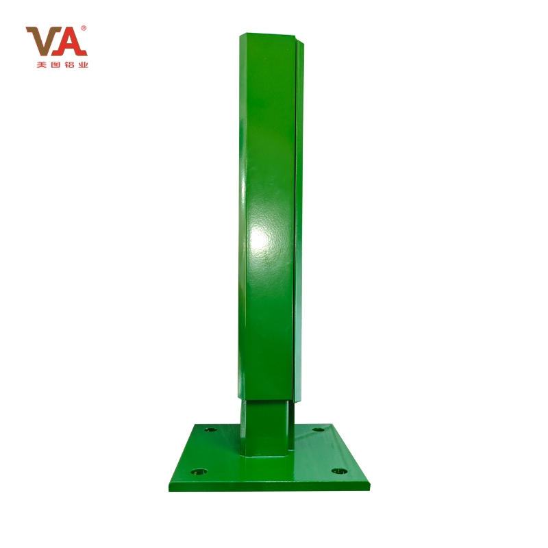 High - Strength Aluminum Column with Stable Base and Corrosion Resistance