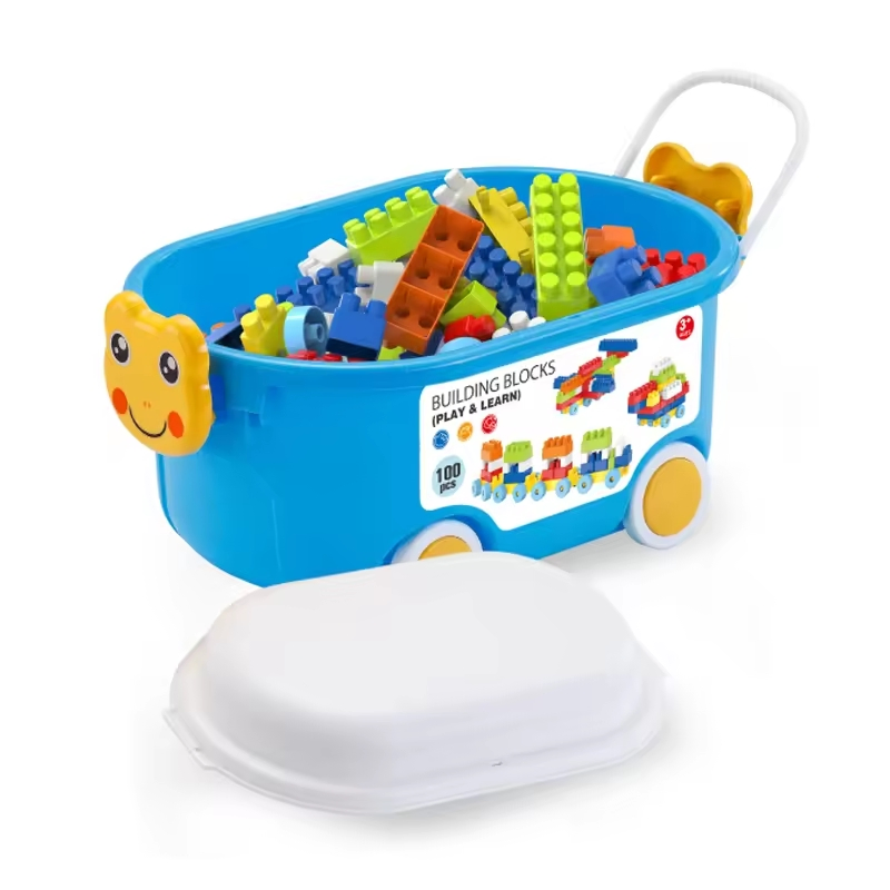 Educação de Construção DIY Brinquedo de Blocos de Montar de Plástico para Crianças